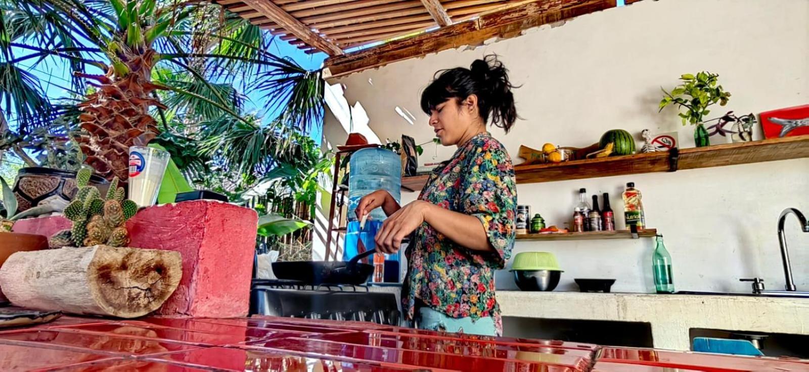 La Sardina Pansiyon Todos Santos Dış mekan fotoğraf